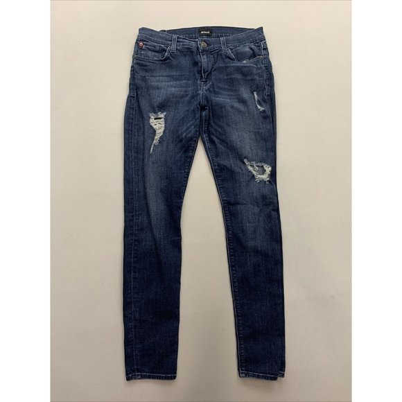 Hudson Jeans Denim - Hudson Women's Blue Krista Super Skinny Fit Jeans Size 28